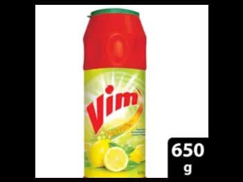 Vim Dish Wash Powder 650g - ideal on removing tough stains on sink, tile floor, kitchenware and bathroom