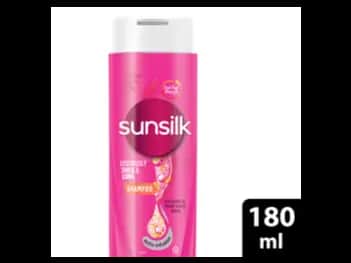 Sunsilk Thick and Long Shampoo 180ml - Enriched with a potent blend of Keratin, Yogurt Protein, and Coconut Oil