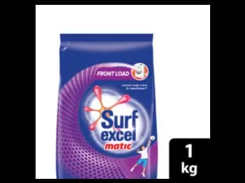 Surf Excel Matic Front Load Washing Powder 1kg - gives you a machine wash as good as your moms hand wash