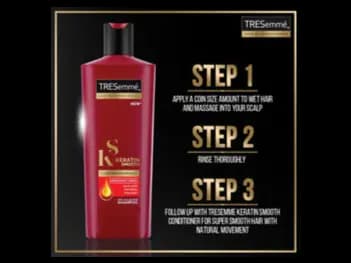 Tresemme Keratin Smooth Shampoo 185ml - Immerse your strands in the revitalizing prowess of keratin (5)