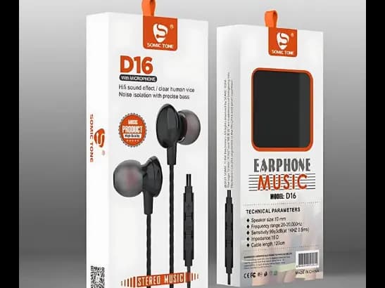 SOMIC TONE D16 HANDFREE - SIZE - 1.2M , SPEAKER - 10MM, Hifi Sound Effect /Clear Human Voice Noise Isolation With Precise Bass (4)