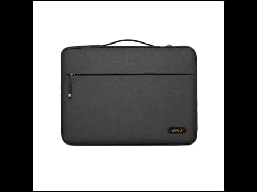 Wiwu Pilot Laptop Sleeve 15.4/16″ – Waterproof material , Detail orientation , Front Pocket to organize your accessories , 360 degree embedded