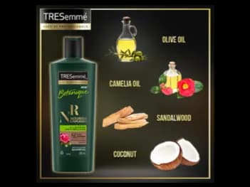 Tresemme Botanique Nourish and Replenishment Shampoo 185ml - completely free from parabens and dyes (2)