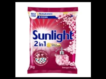 Sunlight Clean and Sakura Fresh Detergent Powder 1kg