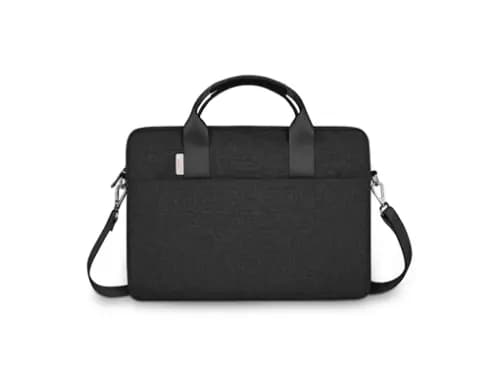 WIWU Minimalist 14″ Laptop Bag – Water Resistant Material , Removable & Adjustable Sleeve , 360 Degree Protection , Multi-Pocket for Digital Gadgets (2)
