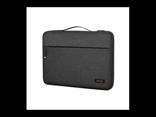 Wiwu Pilot Laptop Sleeve 15.4/16″ – Waterproof material , Detail orientation , Front Pocket to organize your accessories , 360 degree embedded (2)
