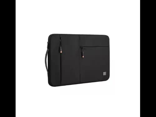 WiWU Alpha Slim Sleeve 15.6-inch Laptop Case - Durable YKK zipper SBS water resistance zipper. Retractable waterproof TPU handle, firm. (2)