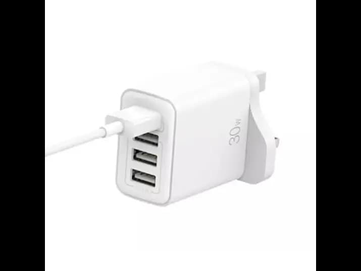 Recci RC57U 30W Smart USB Charger White with 3 month warranty (2)