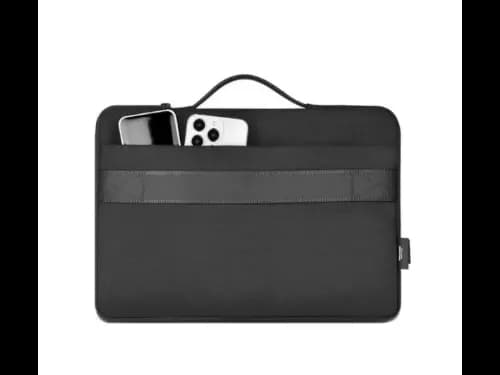 Wiwu Warriors Laptop Sleeve 14″ Black - Water Resistance , High-quality zippers , Slim and lightweight (5)