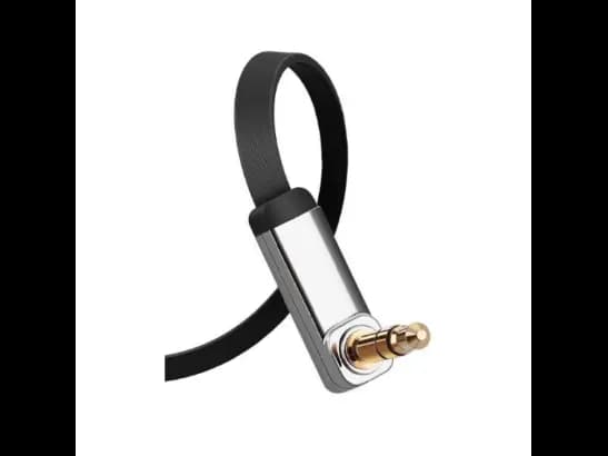 Ugreen 10729 3.5mm Male To 3.5mm Male Flat Cable 5m – Black (2)