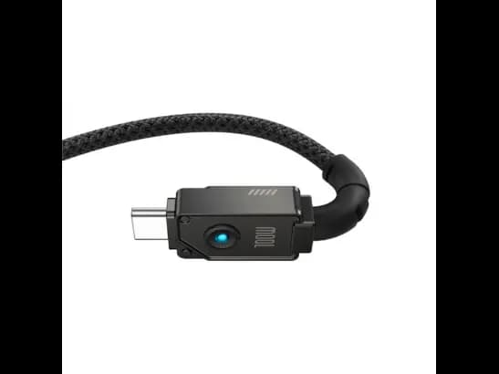 Baseus Aramid Fiber Braiding PD 100W Type C To Type C Fast Charging Data Cable (P10355800111-00) - Black (3)