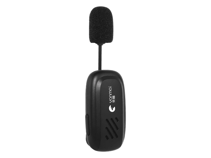 YANMAI K2 Portable Rechargeable Mini Mask Mic Wireless Clip On Mask Microphone Loudspeaker (3)