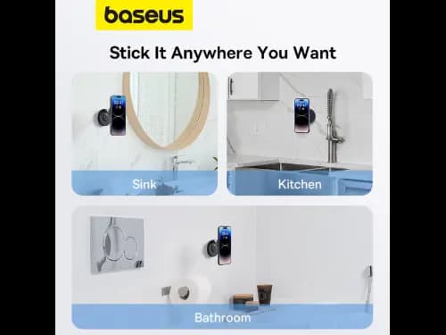 Baseus MagPro Magnetic Foldable Phone Mount Cluster Black - B10564101121-00 (5)