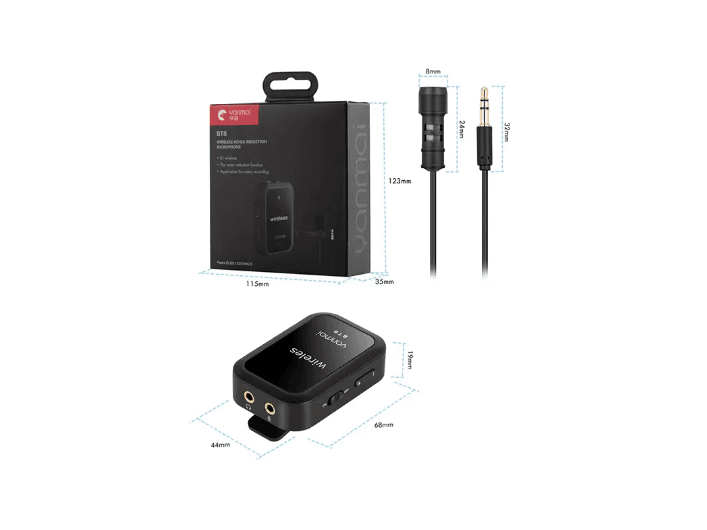 Yanmai BT8 Wireless Noise Reduction Microphone (2)