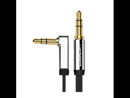 Ugreen 10729 3.5mm Male To 3.5mm Male Flat Cable 5m – Black (3)