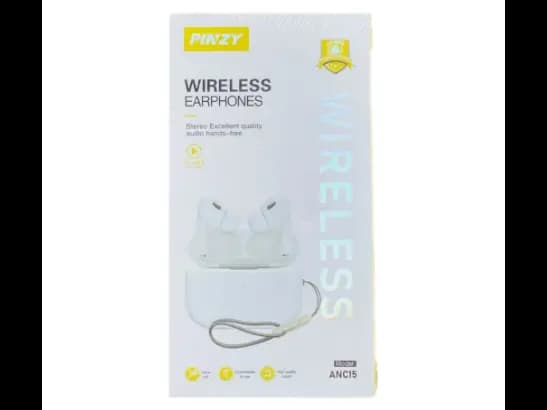 Pinzy Wireless Earphone ANC 15 - White