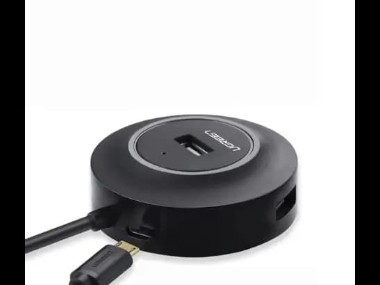 Ugreen 20277 4-port Usb 2.0 Hub 480mbps - Black (2)