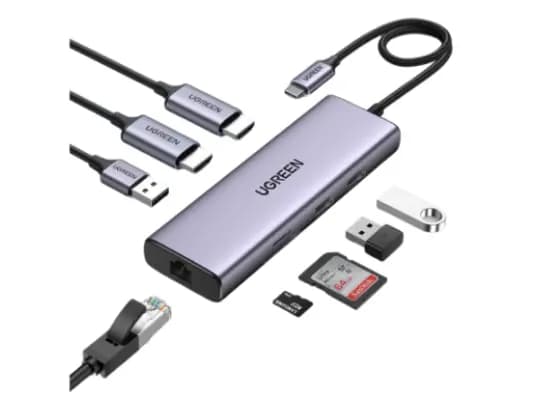 Ugreen 9-in-1 USB-C Multifunction Adapter – 90119