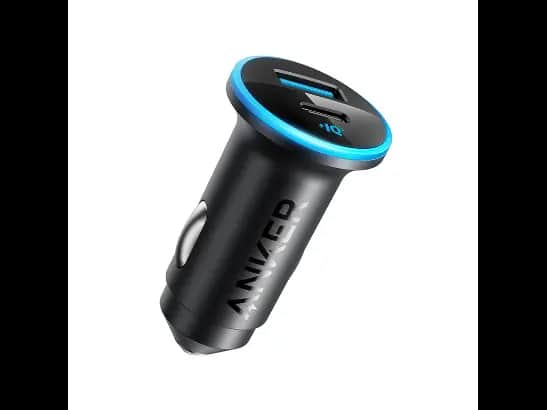 Anker 323 52W Dual Port 1 USB-C + 1 USB-A High Speed Car Charger