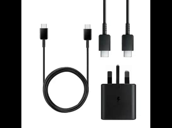 Samsung 25W Power Adapter With Type-C To Type-C Cable - Black