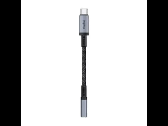 Wiwu Wi-C047T Legend Series Type-C To 3.5mm Aux Converter Audio Adapter (2)
