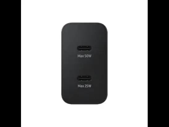 Samsung EP-T5020 50W Power Adapter Duo Low Standby With Type-C To C Cable - Black (4)
