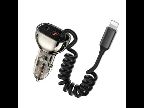 Wiwu Wi-QC019 90w Geek Car Lightning Cable Charger with 6 months warranty (2)
