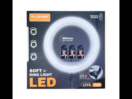 Plokama Live-R56 560mm Soft LED Ring light (3)
