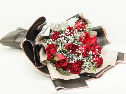 13 Red Roses Bouquet - MF240
