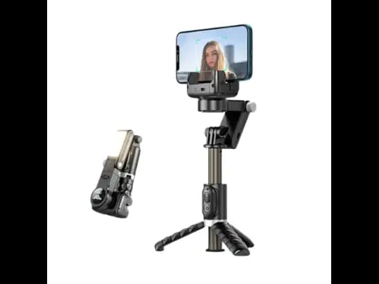 Rtako Q18 360 Smart Anti Shake Stabilizer Black