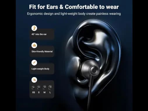 UGREEN 35756 USB-C Earphones Semi-in ear Wired Headphones with Volume Control (4)