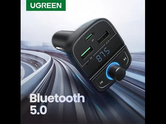 Ugreen CD229 80910 Bluetooth FM Transmitter Car Charger (3)
