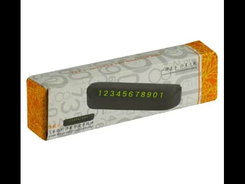 Number Holder - Black