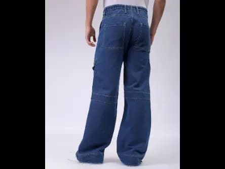 Men Mid-Rise Wide-Leg Jeans (5)