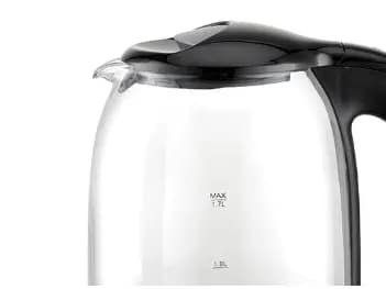 Abans 1.7L Electric Glass Kettle - Black (2)