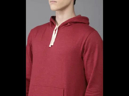 Hoodie with Kangaroo Pockets & Drawstrings (5)