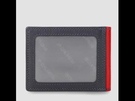 Brand Print Leather Bi-Fold Wallet (3)