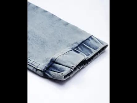 Heavily Washed Slim Fit Jogger Jeans (5)