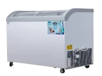 ABANS 358L Curved Glass Top Freezer (3)