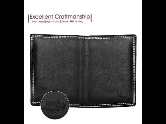Genuine Leather Bi-Fold Wallet (4)