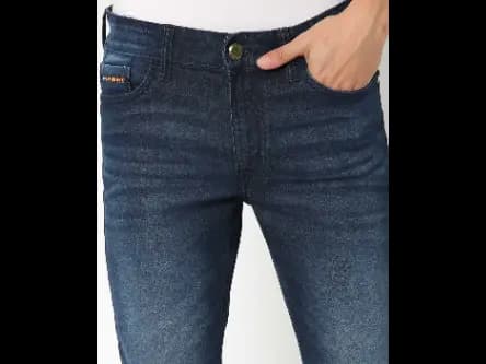 Men Lightly Washed Low-Rise Slim Fit Jeans (2)