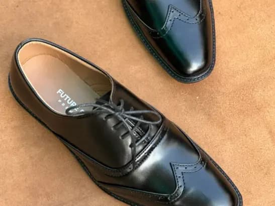Men’s Jet Black Oxford Shoe (4)