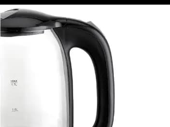 Abans 1.7L Electric Glass Kettle - Black (3)