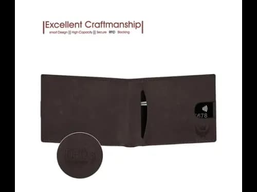 Bi-Fold Wallet with Embossed Logo (4)