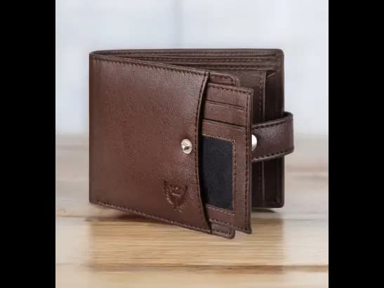 Bi-Fold Wallet with Flap Closure (2)