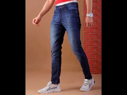 Men Lightly Washed Low-Rise Slim Fit Jeans