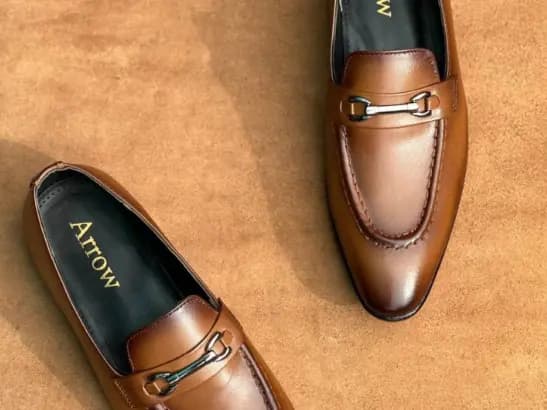 Men’s Tan Cow Leather Loafer (3)