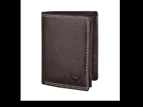 Genuine Leather Bi-Fold Wallet