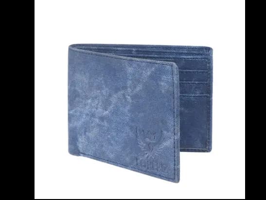 Denim Bi-Fold Wallet