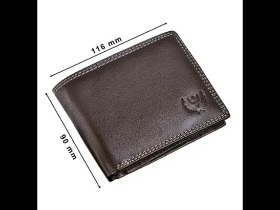 Genuine Leather Bi-Fold Wallet (6)